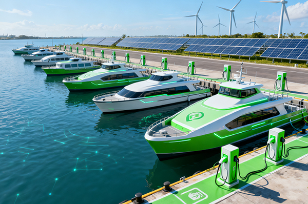 The global electric vessel mar...